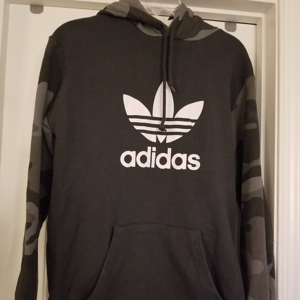 Adidas Orginals Mens Camo Hoodie Size US S